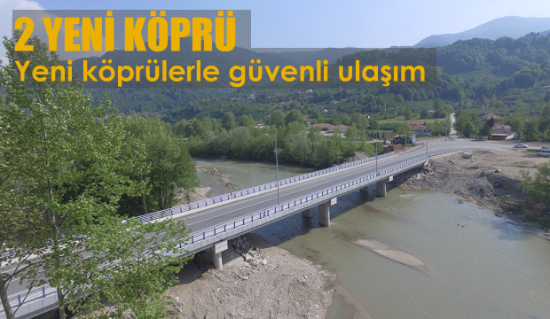 Akyazıya İki Yeni Köprü
