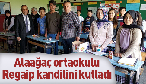 Alaağaç Ortaokulu Ragaib Kandilini Kutladı