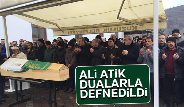 Ali Atik Dualarla Defnedildi