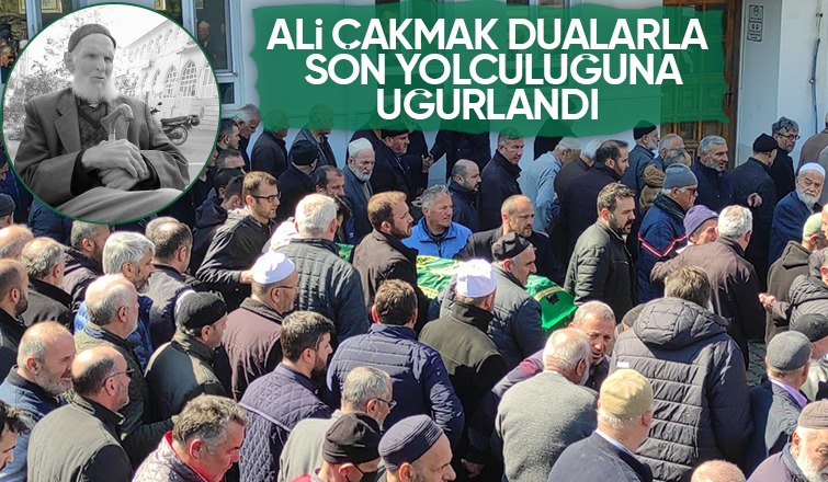 Ali Çakmak dualarla toprağa verildi