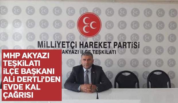 Ali Dertli den Evde Kal Çağrısı