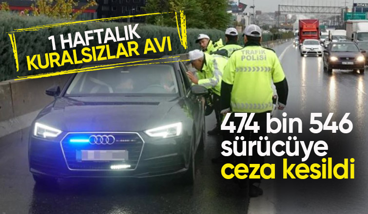 Ali Yerlikaya: Bir haftada 52 sürücüye yetkisiz çakar kullanma cezası verildi