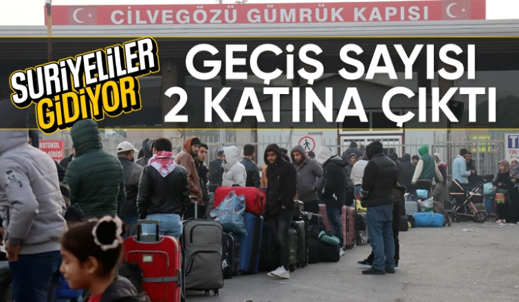 Ali Yerlikaya: Suriye'ye dönüşler 2 kat arttı