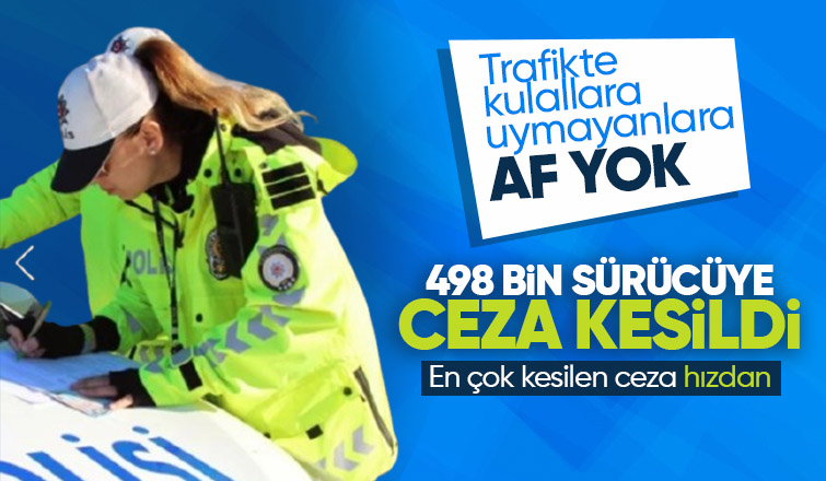 Ali Yerlikaya Trafikte 3 milyon 277 bin 604 araç denetlendi