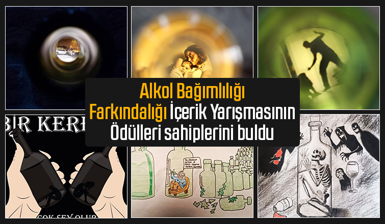 Alkol Bağımlılığı Farkındalığı İçerik Yarışmasının Ödül Töreni
