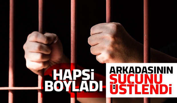 Alkollü sürücünün suçunu üstlendi, hapsi boyladı