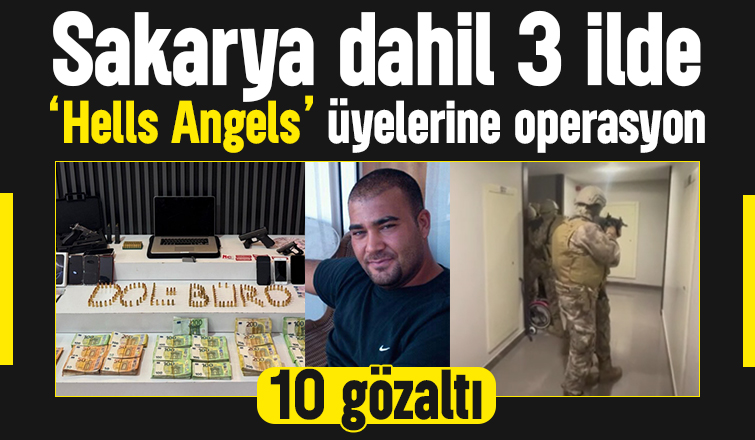 Almanya ve Türkiye ortak operasyonu Sakarya'ya uzandı: 10 gözaltı