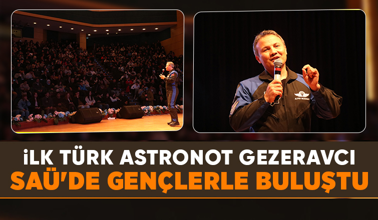 Alper Gezeravcı SAÜ'de öğrencilerle bir araya geldi