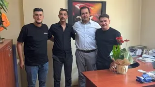 Alperen Ocakları’ndan Ek'e hayırlı olsun ziyareti