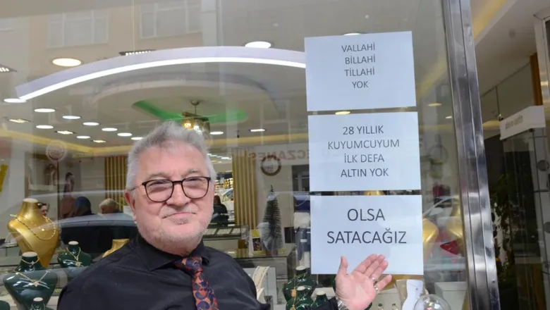Altın yok satıyor! 28 yılda ilk kez oldu
