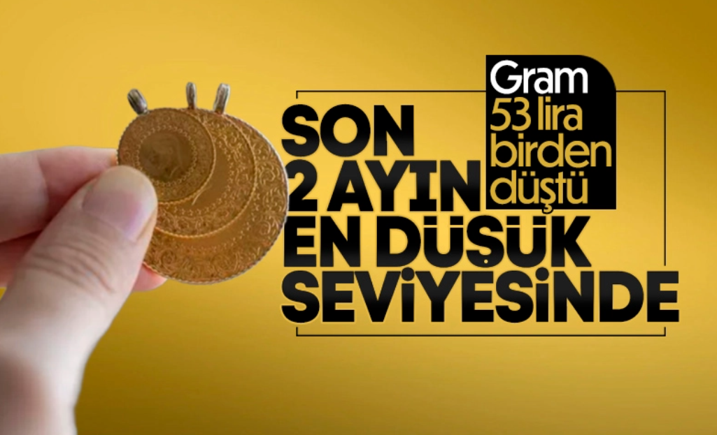 Altında sert düşüş