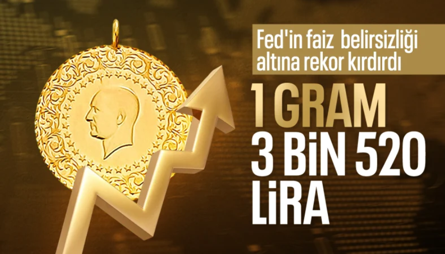 Altının ons fiyatı rekor yeniledi, gözünü 3 bin dolara dikti