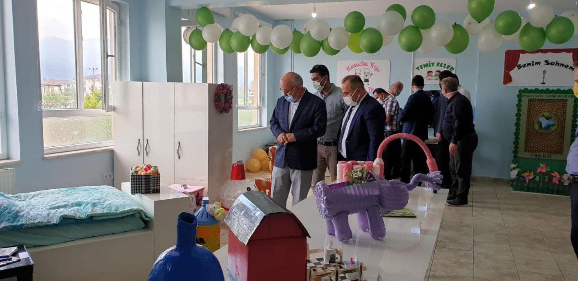 Anasınıfı öğrencilerinden geri dönüşüm sergisi