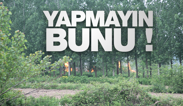 Anız Yangınları Tehlike Oluşturuyor