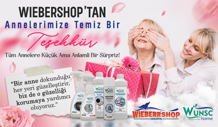 Anneler Günü'nde Wiebershop'tan Tüm Annelere Küçük Ama Anlamlı Bir Sürpriz!