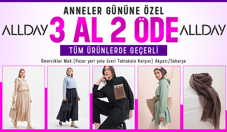 Anneler Günü'ne Özel Allday'den  Büyük Kampanya