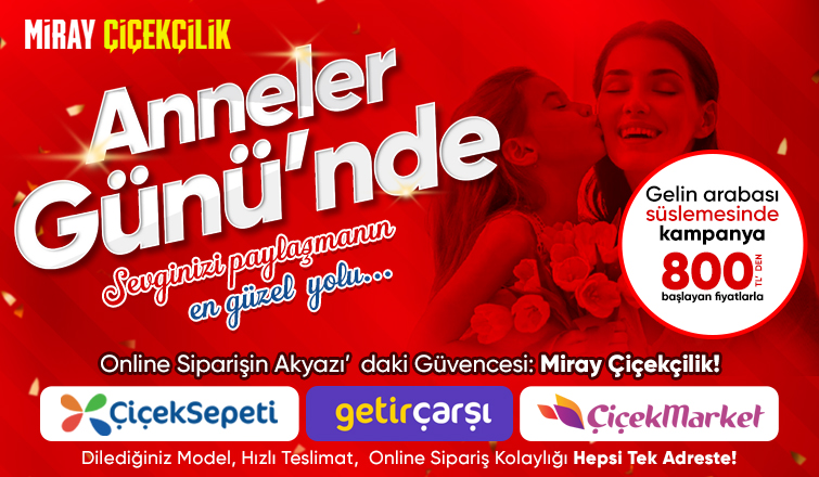 Anneler Günü’nde En Güzel Çiçekler Miray Çiçekçilik’te!