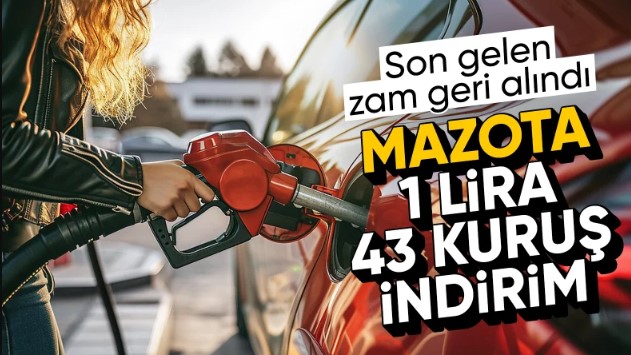 Araç sahipleri bu habere sevinecek: Motorine indirim geliyor