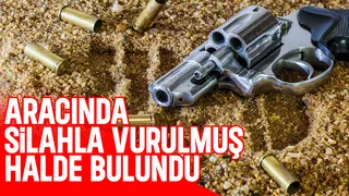 Aracında silahla vurulmuş halde bulundu; Durumu ağır