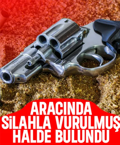 Aracında silahla vurulmuş halde bulundu; Durumu ağır