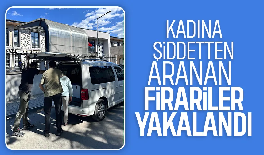 Aranan 3 kişi polis denetiminde yakalandı