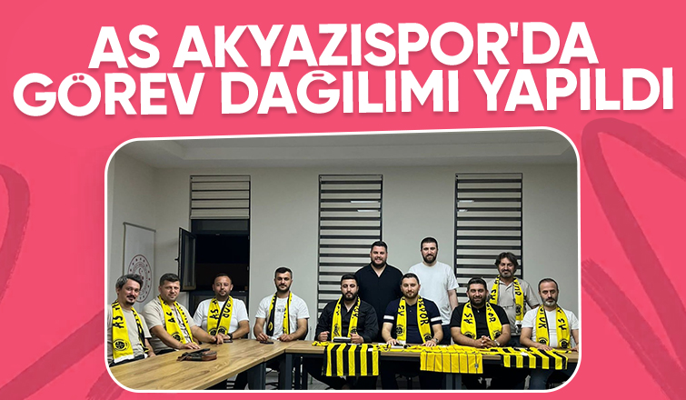 As Akyazıspor'da yönetim ilk toplantısını yaptı