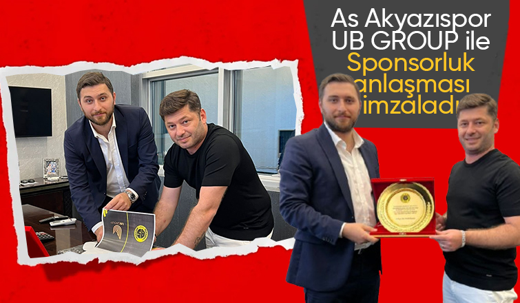 As Akyazıspor'un yeni sezondaki sponsoru UB GROUP