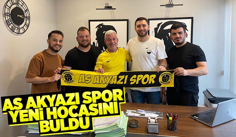 As Akyazıspor Yeni Hocasını Buldu..