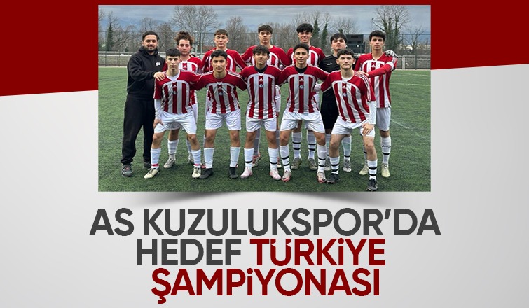 As Kuzulukspor U-17 Ligi'nde de Türkiye Şampiyonası'nı hedefliyor