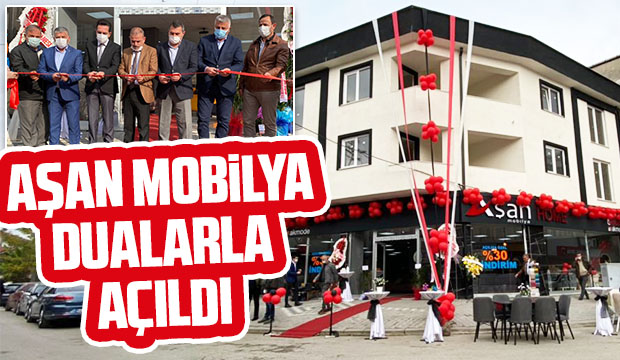 Aşan Mobilya Dualarla Açıldı