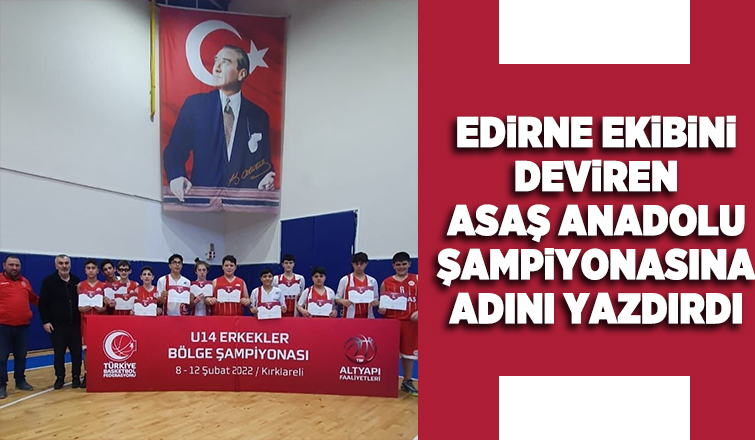 Asaş Basketbol'un büyük başarısı