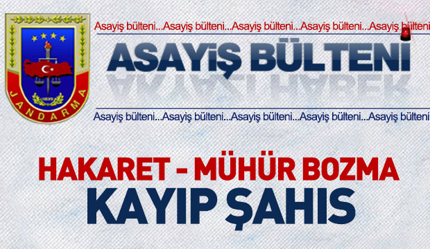 Asayiş Bülteni