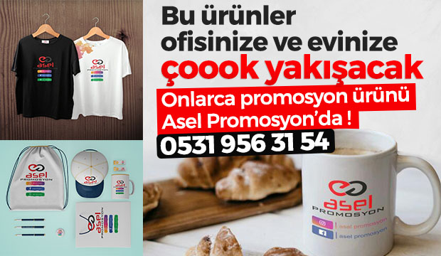 Asel Promosyonda Yüzlerce Çeşit Ürün Sizi Bekliyor