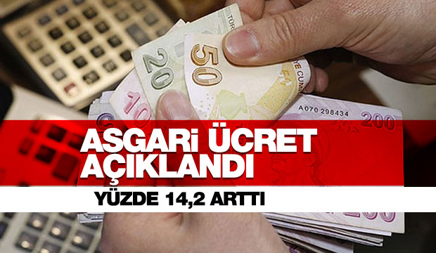 Asgari Ücret Açıklandı