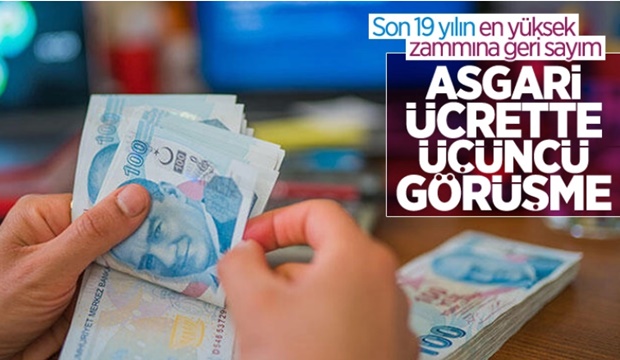 Asgari Ücret Tespit Komisyonu'nun üçüncü toplantısı
