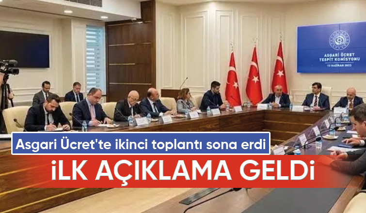 Asgari Ücret Tespit Komisyonunun ikinci toplantısı sona erdi