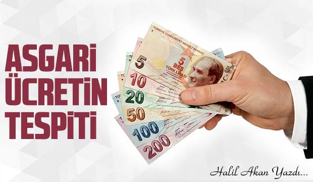 Asgari ücretin tespiti 