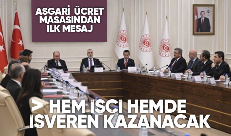 Asgari ücrette ilk toplantı! Pazarlıklar başladı