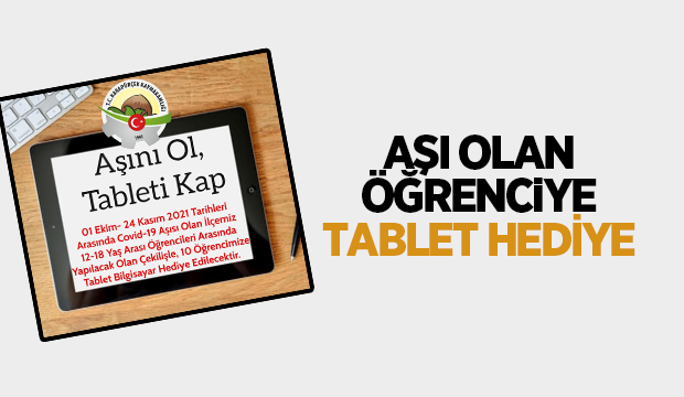 Aşını ol tableti kap