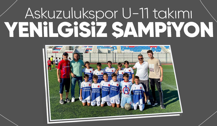 Askuzulukspor U-11 takımı şampiyon oldu