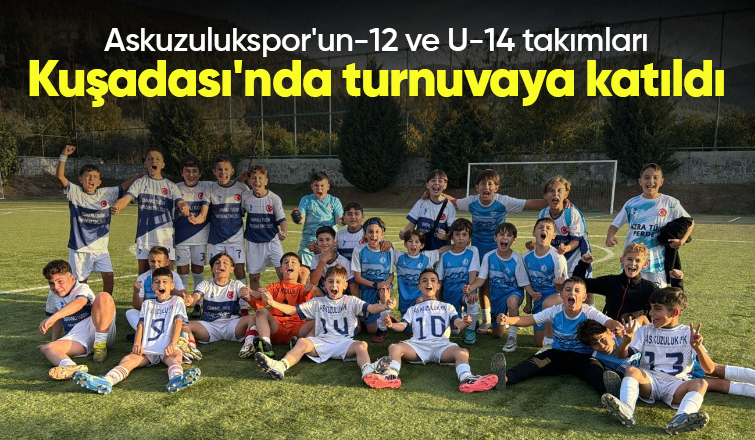 Askuzulukspor'un-12 ve U-14 takımları kupayı aldı