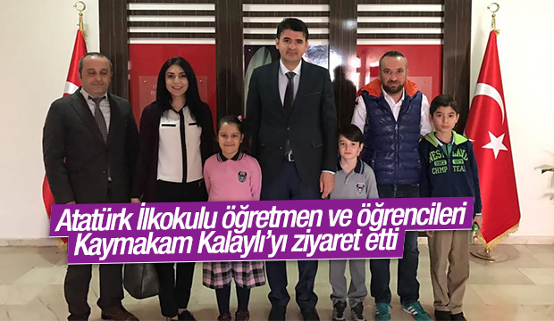 Atatürk İlkokulu ndan Kalaylı ya Ziyaret