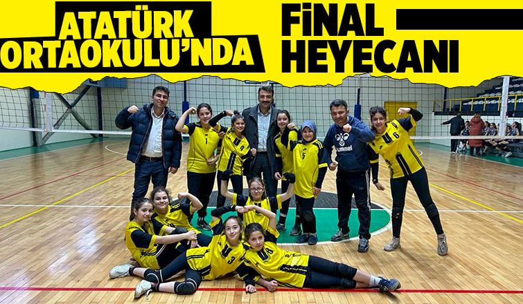 Atatürk Ortaokulu finale yükseldi