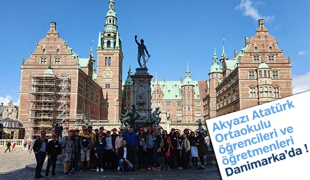 Atatürk Ortaokulu öğrenci ve öğretmenleri Danimarkada