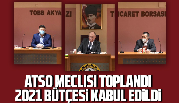 ATSO'da 2021 Bütçesi kabul edildi