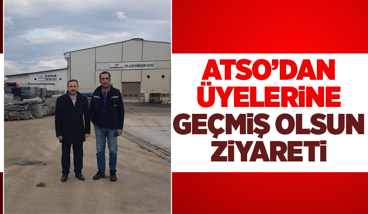 ATSO'dan Tanrıkulu Kauçuk fabrikasına ziyaret
