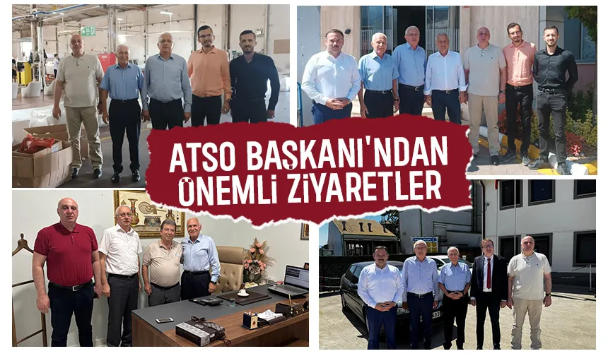 ATSO'dan üye ziyaretleri