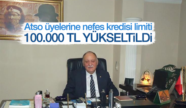 Atso Üyelerine Nefes Kredisi Müjdesi