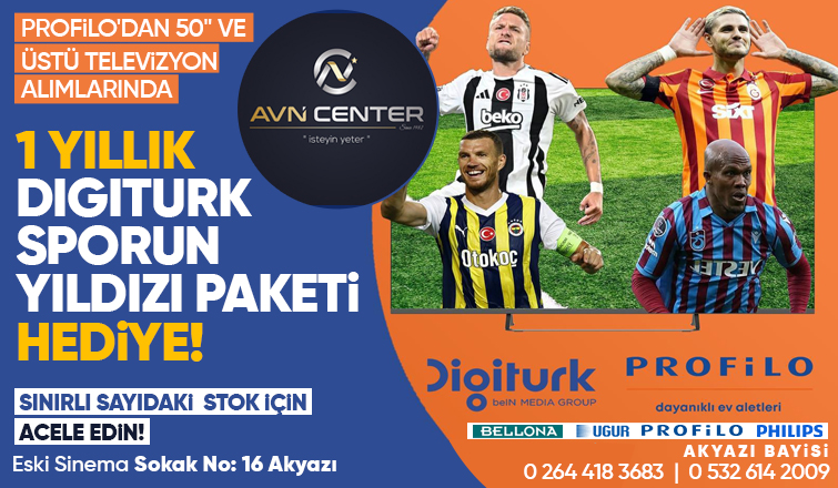 AVN Center'dan Büyük Kampanya! 
