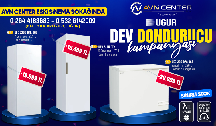 AVN Center'dan Dev Dondurucu Kampanyası